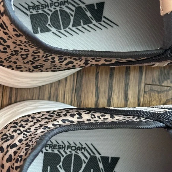 New Balance Women's Black and Brown Fresh Foam Roav Running Sneaker - Picture 8 of 10